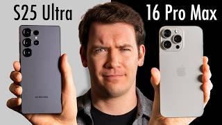 iPhone 16 Pro Max vs. S25 Ultra - Which is Better?