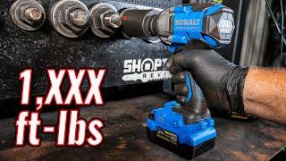 BREAKING BOUNDARIES! KOBALT's First Real Mid-Torque Impact Wrench Review [KIW 124B-03]