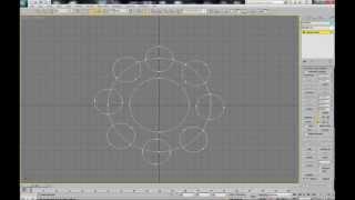 3d max урок 2 шестеренка, звезда за 45 секунд