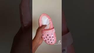 Making a Crocs Paper Squishy (with pins) | Tiktok thesquishyschool 