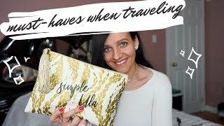 WHAT BEAUTY PRODUCTS I TOOK TO EUROPE