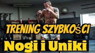 Trening szybkościowy FOOTWORK i UNIKI 10 minut