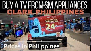 BUY A TV From SM Appliances in Clark Angeles City Philippines . Check out the prices