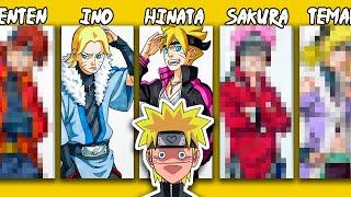 Drawing Naruto's Children If He Clapped Every Woman in Naruto Universe | Naruto Shippuden / Boruto