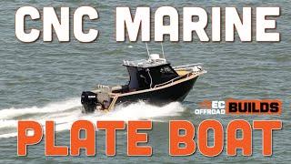 CNC Marine 7m Plate Boat Build - 300hp Suzuki, Garmin 8416, GSD 28, 360ah Lithium, 190w Solar