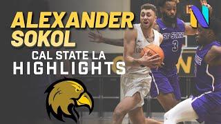 Alexander Sokol Cal State LA Eagles 2021-2022 Highlights | All CCAA Selection