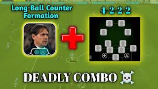 LONG BALL COUNTER + 4-2-2-2 : The deadly combo || Inzaghi Manager Double Booster Long ball counter.