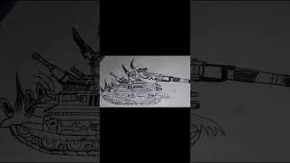 Day-2 My art #song #tank #cartoon_about_tanks #gerand