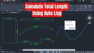 Measure total length of Multiple Line by using Autolips