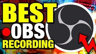 BEST OBS SETTINGS For Recording Gaming  How To Set Up OBS Studio In 2022!