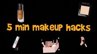 5 minutes makeup hacks //ravina rawat