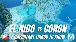 El Nido Vs Coron - 7 IMPORTANT THINGS to know