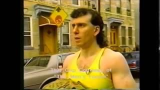 1990s Michael Moore mocks MRM via strawman and conflation