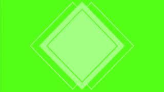 Green Screen Title Overlays Rectangle,Triangles