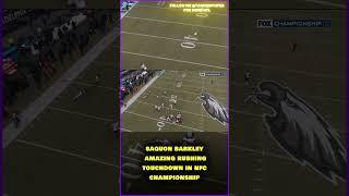 Saquon Barkley Makes ENTIRE Defense Miss in Playoff Game!