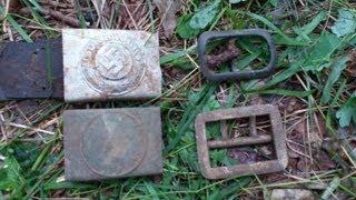 WW2 relics dug up on eastern front