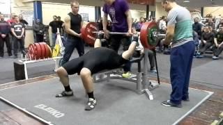 Getman Sergey RAW bench press 252,5kg@132,45kg