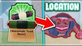 Narumaki Toad Spirit Re-Work Mod +Spawn Location (Shindo Life)