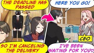 [Manga Dub] I waited 5 hours to deliver, so I sold to the rival company instead...!? [RomCom]