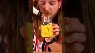 I left Fresh Pineapple in Malibu for a week and made a Pina Colada 