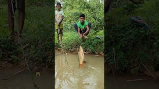 Jihad And Rohul Hook Fishing Challenge #fishing#hooksfishing#shorts