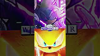 Hyper Sonic VS Starfall/Cyber Super Sonic (Sonic Forms Elim. FINALE) #edit #sonic #anime #shorts