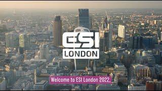 Countdown to ESI London 2022