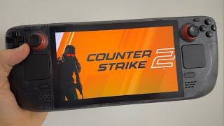 Counter-Strike 2 on Steam Deck Oled Real Gameplay