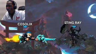 Darkgoul's Reaction to Sting Ray vs Cosolix - Omen Oasis Championship - Top 8 - NA - Tournament #378