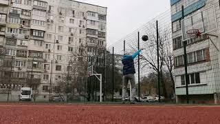 Basket 71 hits in a row (7 videos in one) 2021.12.11 Challenge hit and back + 2m distance 10x2 hits