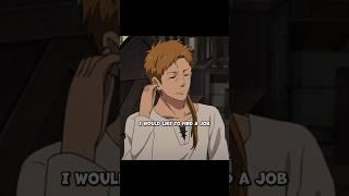 Rudy convinced his father to find him a job #shorts #anime