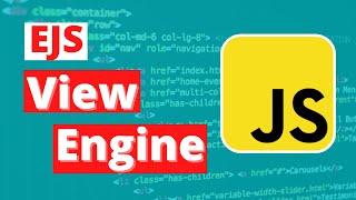 Node view engine ejs explained