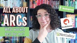 HOW TO GET ARC READERS | Booksprout vs Book Sirens vs NetGalley + more!