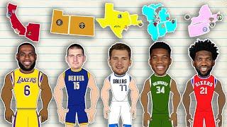 NBA MVPs from Every Division in 2022! (NBA MVP Race)