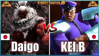 Street Fighter 6 Daigo (AKUMA)  Vs  KEI.B (M Bison) Best Top Room MatchHigh Level Gameplay