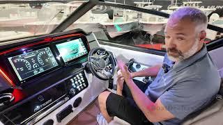 #firstlook 2025 Hurricane SunDeck 3200 OB Walkthrough #flagship