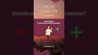 Einmalanlage vs Sparplan? Der ultimative ETF-Vergleich! | Ep.6 #finanzen #bitcoin