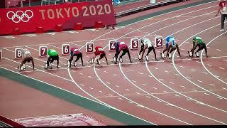 Tokyo 2020 Men's 100 Final ENGLAND FALSE START!!!