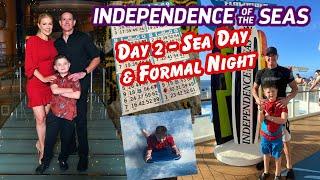 Day at Sea & Formal Night on RCCL's Independence Of The Seas