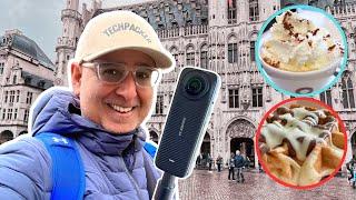 FUN Day Trip From London To Brussels: Insta360 X4 Travel Vlog