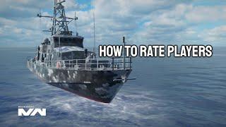 How to Rate Players in Modern Warships: Sea Battle Online