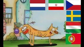 CatDog Opening song - in different languages | Catdog intro - in different languages ( part 2 ).