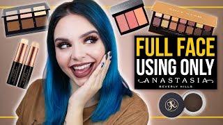 FULL FACE Using Only ANASTASIA BEVERLY HILLS! ft. Soft Glam Palette 