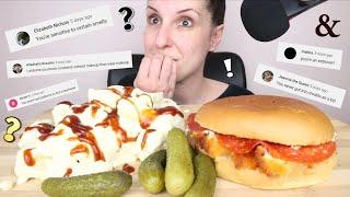 YOUR ASSUMPTIONS ABOUT ME + Mukbang | Chicken Sandwich & Potato Salad | SaltedCaramel Life