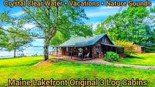 Maine Waterfront Property For Sale | Summer Cottages For Sale In Maine | Maine Lakefront Cabins