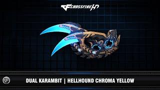 CFHD : Dual Karambit | Hellhound Chroma Yellow