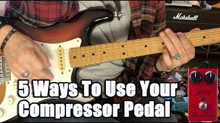 5 Cases You May Need a Compressor Pedal / Dyna Comp MXR