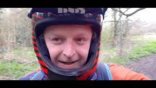 The SECRET mountain bike Trails & CRASH!!