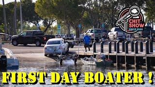 First Time Boater Vs Boat Ramp ! (Chit Show )