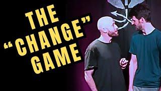 When he shouts “change!” they have to say something completely different | IMPROV GAME